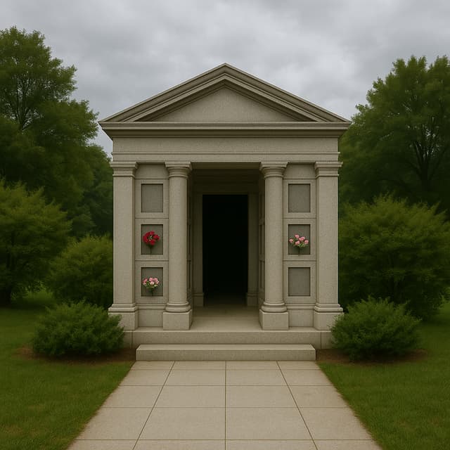 Mausoleum for Sale - Glen Oaks Memorial Park - Chico (2 Spots, Inside)