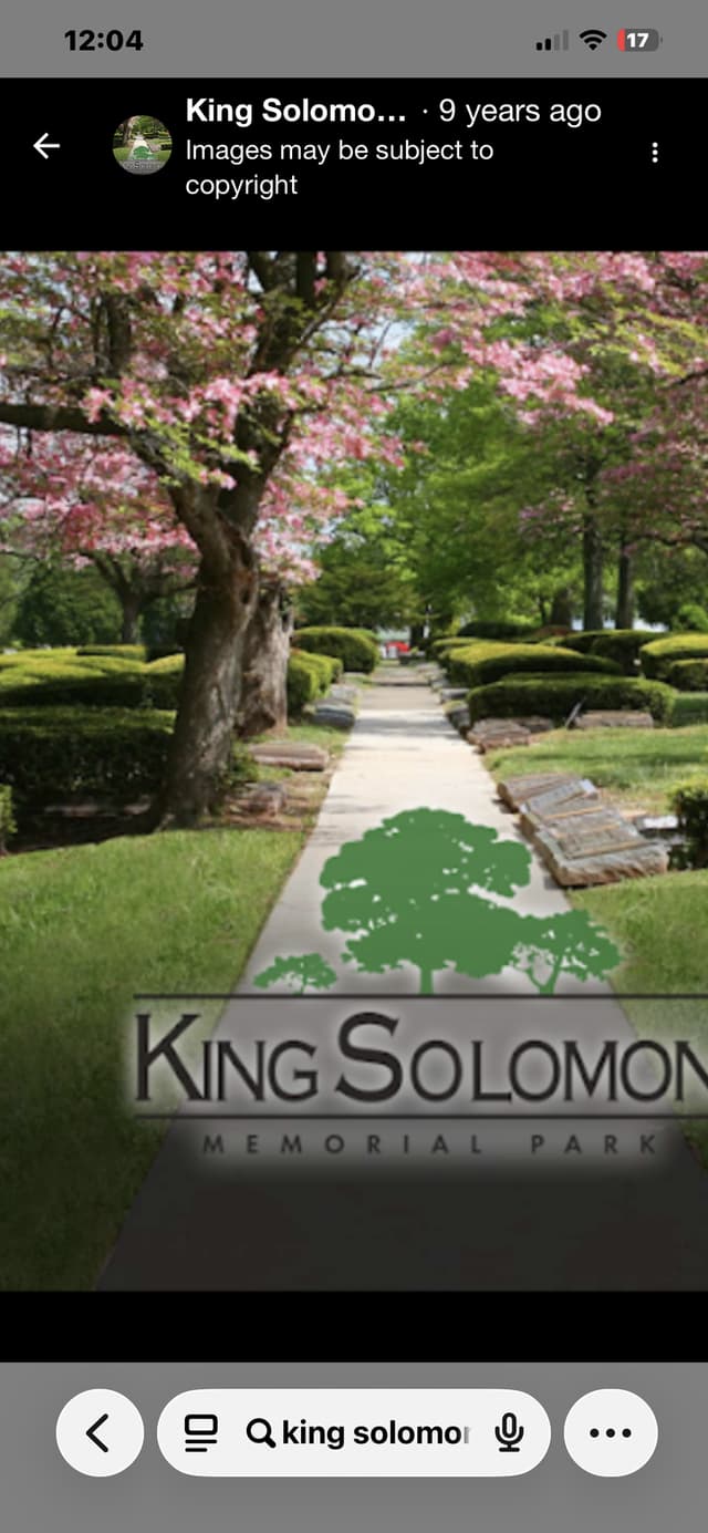 Multiple Graves for Sale - King Solomon Memorial Park (2 Spots, Block 1 plot 1 , Block 1 plot 3)