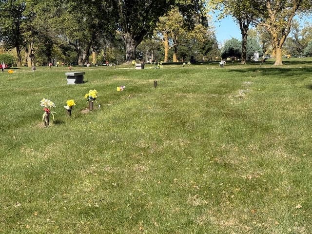 Single Grave for Sale - Lincoln Memorial Cemetery - Lincoln (3 Spots, Section O, Lot 145, Spaces 1, 2 and 3):